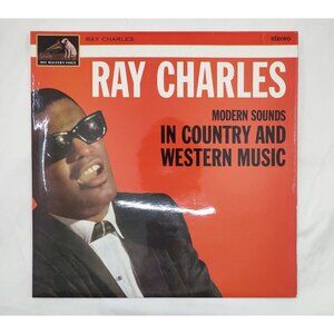 Ray Charles Modern Sounds HMV Canada ABCS-410 Black Label Stereo LP VG+